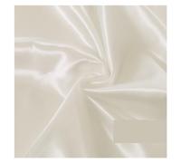 Tessuti lucidi alla moda Charmeuse Satin Fabric For Gift Box Lining, Background, DIY Multicolor 150x100cm(06 Beige)