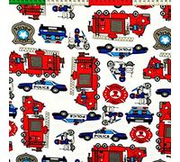 Tessuto 100% cotone per bambini, al metro, cucito, motivo animali, 100 x 160 cm, 1 m