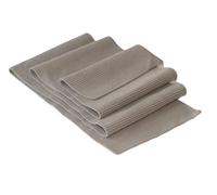 Tessuto a coste inaKim, polsini con orlo in vita materiale di rivestimento in Jersey a coste, per cucire pantaloni felpa giacca (grigio chiaro, 90x16cm)