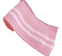 Tessuto a costine, DIY Rib Knit Cuff Fabric Multicolor 100x8cm(Pink)
