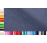 Tessuto a costine XXL al metro | doppio: 75cm | semplice: 150cm|Colore: 42 Blu grigiastro | lunghezza 0,50m |96% cotone 4% elastane | oltre 50 colori tra cui scegliere | jersey |1buy3