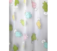 TESSUTO A METRAGGIO TENDA cameretta BIMBI ORGANZA uccellini H300 MULTIPLI 1mt