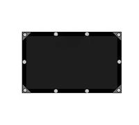 Tessuto a rete nera a 4 pin, protezione UV 70%-75%, per serre, piante e fiori, resistente all'acqua con occhielli, 9 x 10 m / 29.5x32.8ft