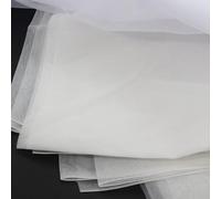 Tessuto a rete per corsetto da cucito, rete non elasticizzata per realizzare corsetti trasparenti, rete morbida e resistente per abiti da moda, matrimoni, abiti da ballo, lunghezza 4,5 m, larghezza