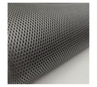 Tessuto a rete sandwich a 3 strati di alta qualità per fai da te, coprisedie, coprisedie, telo per griglia degli altoparlanti, rete elastica traspirante 3D per tappezzeria, cucito, artigianato (grigio