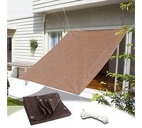 Tessuto A Rete Traspirante con Occhielli, Ideale per Proteggere Dal Sole, Disponibile Nelle Misure Da 2X3 M A 10X10 M, Perfetto per Giardino, Serra, Auto O Come Parasole.