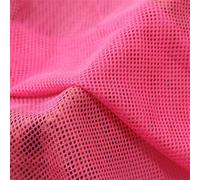 Tessuto a rete traspirante Crittografa il tessuto a rete per la copertura del sedile Zanzariera Tenda T-Shirt Abbigliamento sportivo Fodera lavorata a maglia