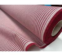 Tessuto a righe a spina di pesce Linen Look Lines Materiale cuscino - Larghez...