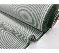 Tessuto a righe a spina di pesce Linen Look Lines Materiale cuscino - Larghez...