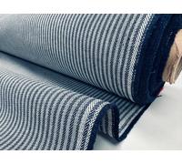 Tessuto a righe a spina di pesce Linen Look Lines Materiale cuscino - Larghez...