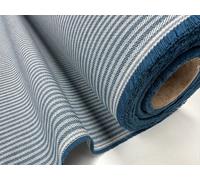 Tessuto a righe a spina di pesce Linen Look Lines Materiale cuscino - Larghez...