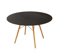 Tessuto a tavola rotonda aderente - coperchio elastico impermeabile, protettivo resistente alle macchie | decorazione per restauro all'olio di , tavolo di tale lavabile con un caffè da cucina da