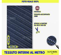 Tessuto al metro Fiat ORIGINALE Interni Tappezzeria auto set stoffa per sedile
