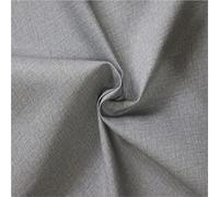 Tessuto al metro Loneta larghezza 280 cm ideale per arredo casa, tende divani tappezzeria e progetti creativi con stoffa, tessuto canvas e tessuti a metraggio versatili (Sorrento-10-Grigio Chiaro)