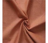 Tessuto al metro Loneta larghezza 280 cm ideale per arredo casa, tende divani tappezzeria e progetti creativi con stoffa, tessuto canvas e tessuti a metraggio versatili (Sorrento-7-Arancio)