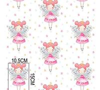 Tessuto al metro per cucito 100% cotone, con motivo animali, per bambini 100 x 160 cm, 1 m