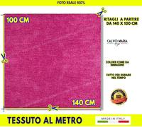 Tessuto al metro Rosa tappezzeria arredo fodere vellutino divano poltrone kit da