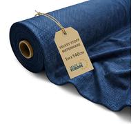 Tessuto al metro velluto 1 m x 140 cm - Tessuti e stoffe per cucito creativo decorazione e fai da te Stoffa ideali per abbigliamento arredamento certificato Oeko-Tex Blu marino