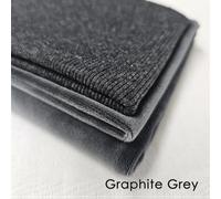 Tessuto anti-pilling in pile polare velour con costine abbinate Combinato
