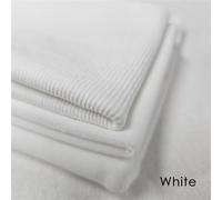 Tessuto anti-pilling in pile polare velour con costine abbinate Combinato