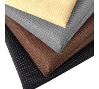 Tessuto antiscivolo trattato in gomma, materiale di presa antiscivolo, rivestimento punteggiato, rivestimento antiscivolo, per cucire, tappeti, divani, tende (grigio, B, 1,5 x 1 m)