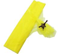 Tessuto Decorativo in Organza,48 cmx10 m,per Cucito,Velo Sposa,gonne,in Tessuto di Organza,per Matrimoni,Feste,Banchetti,Decorazione Tavolo,Nastro Regalo,Fai Te,Decorazione Natalizia,Colore Giallo