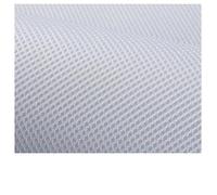tessuto dell'altoparlante griglia panno antipolver Altoparlante in tessuto a rete cassa armonica stereo Hygrolon spesso traspirante 155 cm di larghezza 2 mm di spessore(White,50CMX150CM-180 GSM)