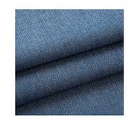 Tessuto Denim Materiale In Cotone Blu Vestito Estivo Pantaloni Gonna Corta Materiale Dell'abbigliamento (150x100cm)(Color:Blu)