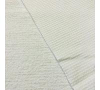 Tessuto Di Lusso In Cotone Spugna A Nido D'ape - ECRU