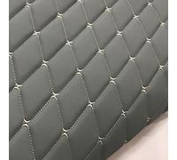 Tessuto di pelle Trapuntato Tessuto In Ecopelle Schiuma D'appoggio Diamante Per Tappezzeria Mobili Sedie Per Divani Seggiolini Auto Accessori Interni Automatico Cucitu(Size:1.55x8m,Color:3 grey)