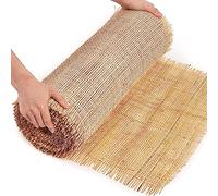 Tessuto di Rattan Naturale Paglia di Vienna per Sedie,Rotoli di Paglia di Vimini per Progetti di Riparazione di Sedie,Cannage,Schienali di Sedie Poltrone,Sostituzione per Sedia Bistrot Vienna Thonet (