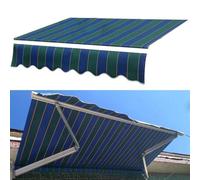 Tessuto di ricambio durevole for tenda da sole manuale - Tendalino parasole retrattile for esterni for cortile e patio(3x2.4meters)
