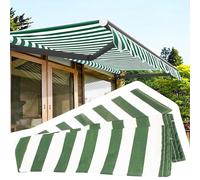 Tessuto di ricambio for tenda da sole retrattile for patio: tessuto in poliestere resistente all'acqua for protezione UV e ombra(7x1.5meters)