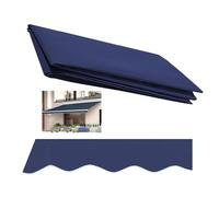 Tessuto di ricambio manuale per tenda da sole, 100% poliestere, protezione UV e impermeabile, dimensioni 6,5 x 2 m, soluzione esterna BlueDurable