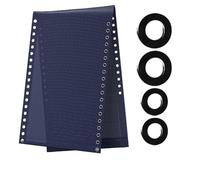 Tessuto di ricambio per sedia Gravity 160 x 48 cm con cinghie in corda, kit di riparazione per sdraio traspirante compatibile con reclinabile antigravità, copertura per sedia da spiaggia da campeggio