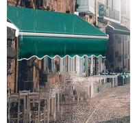 Tessuto di ricambio per tenda - Copertura esterna durevole per il mercato delle porte delle finestre - Tenda resistente alle intemperie (3 x 2 m) per una facile installazione e un uso duraturo