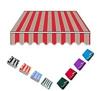 Tessuto di ricambio per tenda da sole da esterno, copertura retrattile per tetto 3 x 2 m, 4 x 3 m, 5 x 3 m, 6 x 4 m, resistente, protezione per patio e giardino (striscia A 4 x 1,5 m)