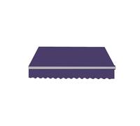 Tessuto di ricambio per tenda da sole impermeabile, colore viola, per patio, 500 x 300 cm, tendaggi esterni per protezione solare e ombra