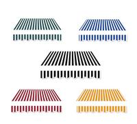 Tessuto di ricambio per tenda da sole impermeabile, resistente ai raggi UV, materiale per esterni, resistente alle intemperie, tessuto di alta qualità per tende da sole Ideale per la Francia