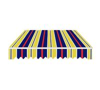 Tessuto di ricambio per tenda da sole, materiale per tende da patio, balconi, 4 colori, 21 misure, ideale per uso esterno e vestibilità personalizzata