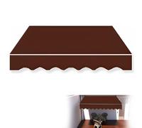 Tessuto di ricambio per tenda da sole, resistente ai raggi UV, materiale resistente alle intemperie, perfetto per l'ombra del balcone, durevole Markisenstoff, facile da installare, adattamento