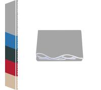 Tessuto di ricambio per tenda da sole retrattile, 300 x 250 cm, 350 x 300 cm, 550 x 300 cm, colore grigio, tela parasole per balcone, protezione UV, impermeabile (250 x 200 cm)