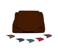 Tessuto di ricambio per tenda da sole retrattile, da 2,5 m a 5 m, colore marrone, materiale per tende a braccio pieghevole, resistente alle intemperie, durevole, 3,6 x 2,5 m