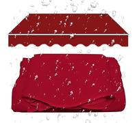 Tessuto di ricambio per tenda da sole retrattile, impermeabile, per riparo esterno e protezione UV, materiale durevole e resistente alle intemperie