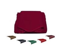 Tessuto di ricambio per tenda retrattile da 2,5 m x 2,4 m, colore bordeaux, copertura durevole per patio, giardino e terrazza, facile da installare, materiale resistente alle intemperie