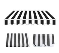 Tessuto di ricambio per tenda retrattile in PVC Oxford, dimensioni personalizzate, facile installazione, protezione UV, resistente alle intemperie, copertura ombreggiante per spazi esterni