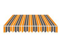 Tessuto di ricambio per tende da sole, 4 colori, 21 misure, ideale per patio, terrazza, balcone, tessuto di ricambio per tenda da sole e copertura.