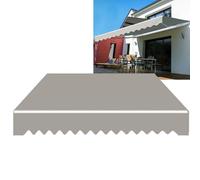Tessuto di ricambio per tende da sole - Copertura parasole in 4 colori e 21 misure per patio, terrazza, balcone, soluzione di ricambio per baldacchino esterno