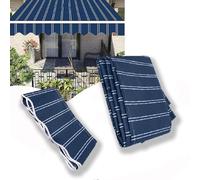 Tessuto di ricambio per tende retrattili, 5 x 3 m, materiale impermeabile, facile da cambiare, disponibile in blu, verde, rosso, perfetto per le tue esigenze di ombrellone