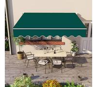 Tessuto di ricambio per veranda con mantovana, impermeabile, durevole, protezione UV, panno Oxford per esterni, terrazza, balcone, cortile